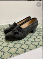 Scarpe nere con frange
