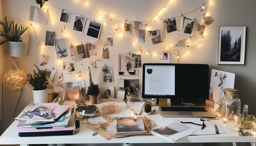 Bygg din julönskelista inspirationstavla: börja i februari