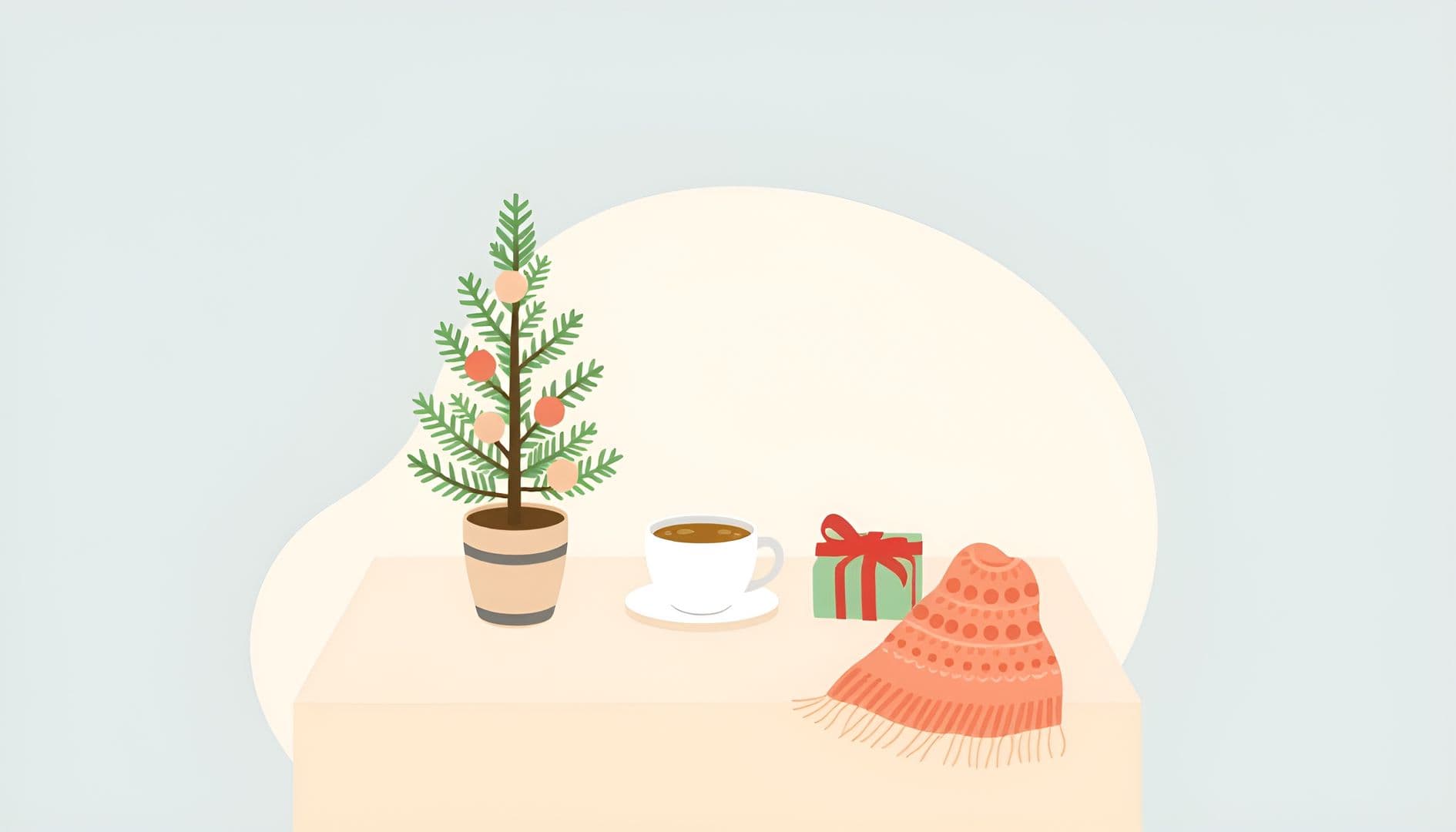 Uma lista de Natal que começa em fevereiro