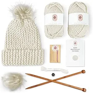 Knitting Kits For Beginners Adults – Practical & Easy To Use Hat Knitting