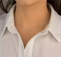 Choker elos coração