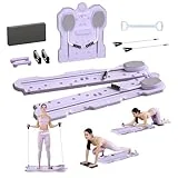 Pilates Reformer,6 en 1 Kit Pilates Board Maison,Planche Pilate
