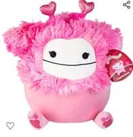 Squishmallows 10" Caparinne The Bigfoot, Valentine's Day Plush