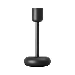 Candle holder 183mm dark grey