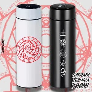 Garrafa Térmica Digital - Ordem/Paranormal - Elementos- RPG