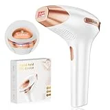 21J Epilatore Luce Pulsata Laser, 3 In 1 HR/SC/RA Efficiente Epilatore