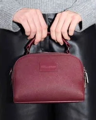 Bandolera Jazmin En Efecto Cuero Zaffiano