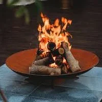 Fin eldningskorg/eldningsfat