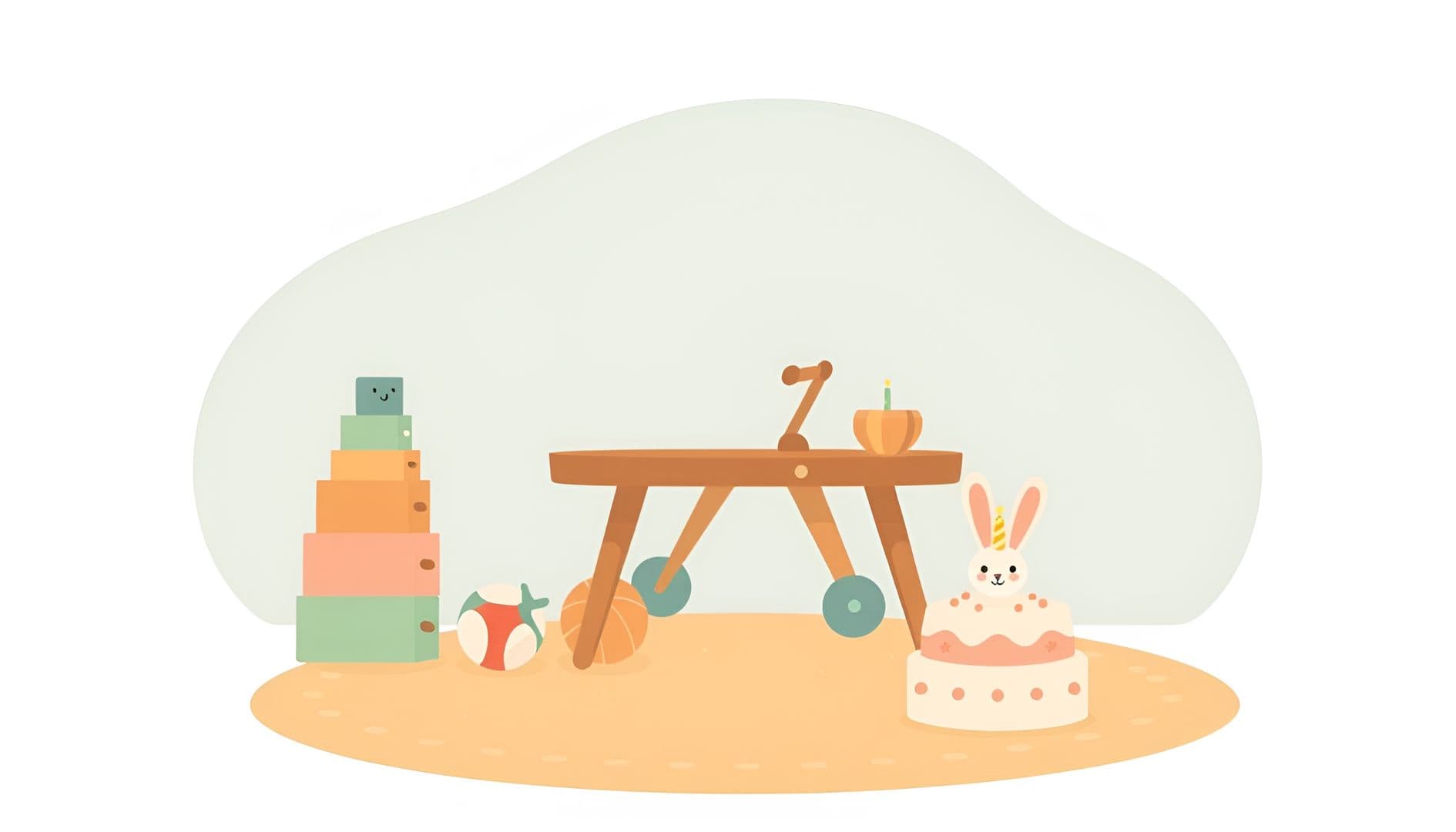 Prendas de aniversário para crianças até aos 3 anos