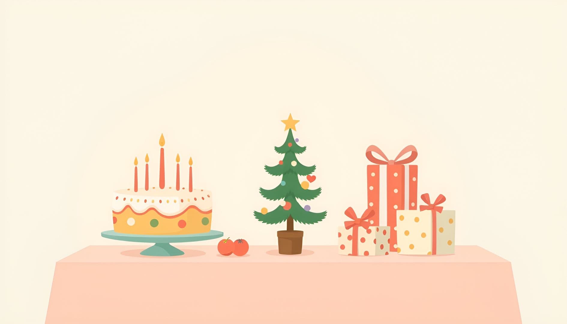 Cómo evitar que un cumpleaños de diciembre se pierda en la Navidad