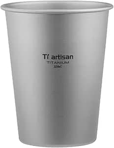 DAZZLEEX Titanium 320ml Beer Cup,Mug Cup Water Juice Hiking Ta8772F