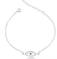 Pulseira Olho Grego Cravejada
