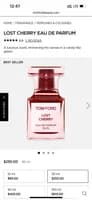 Tom Ford Lost Cherry