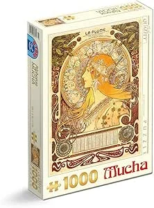 D-Toys Puzzle - Alphonse Mucha - Zodiac - 1000 pezzi : Amazon.it: Giochi e