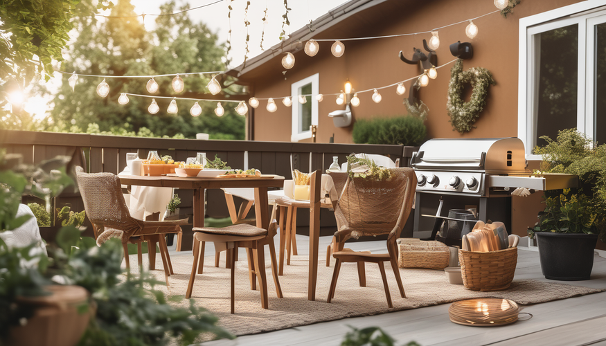 Letnie parapetówki: dekoracje ogrodowe i niezbędniki do grillowania na Twojej liście życzeń