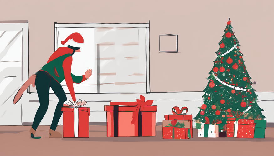 Après la Saint-Nicolas : votre père Noël secret bat son plein — gardez le secret !