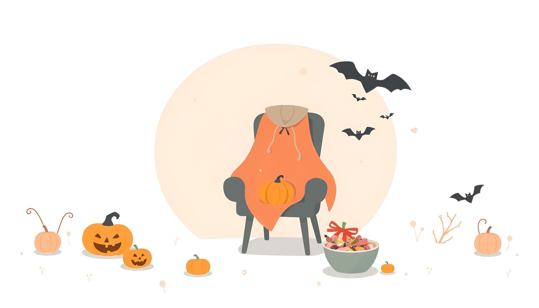 Costumes, déco et bonbons pour une liste Halloween de dernière minute