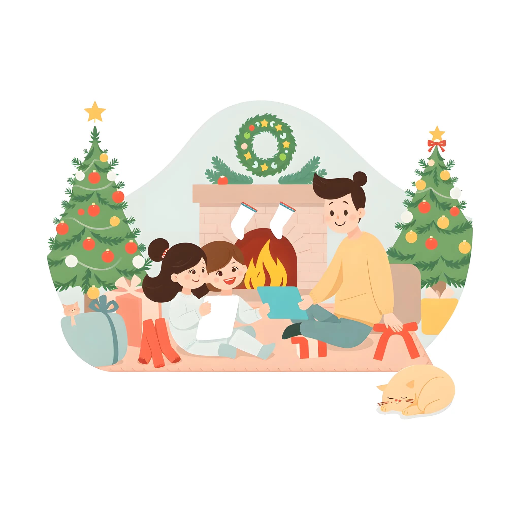 Ejemplo de cómo crear una lista de Navidad online en Happy Giftlist