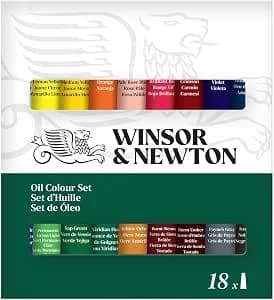 Tinta Óleo Winsor & Newton Discover 18 Cores : Amazon.com.br: Papelaria e