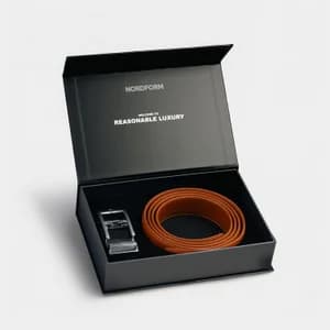 Single Set - Design your belt of full grain leather or canvas - Nordform