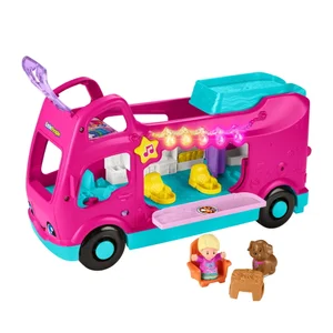 Fisher-Price Little People Barbie Little Dreamcamper RV Playset with Music