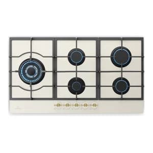 <p>Placa a gás Victoria Chef Edition da Klarstein 5 discos 5