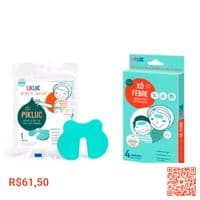 Kit Vacina Likluc - Xô Febre Alívio Da Febre e 1 Pikluc Vacina bebês