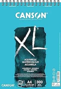 CADERNO CANSON A4 300G XL AQUARELLE 60039170 | Amazon.com.br